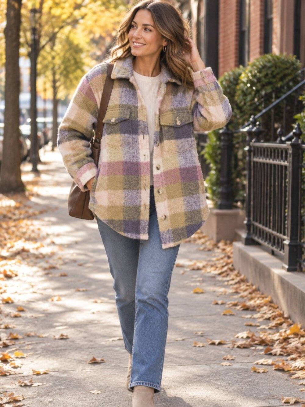 Aritzia Wilfred Free The Ganna Utility Shirt Jacket Shacket XXS Multicolor